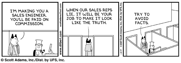 What a Sales Engineer is NOT